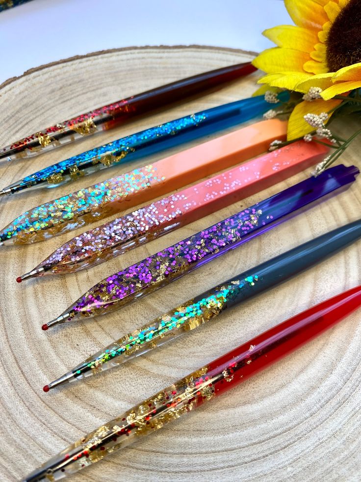 Stylos en résine
